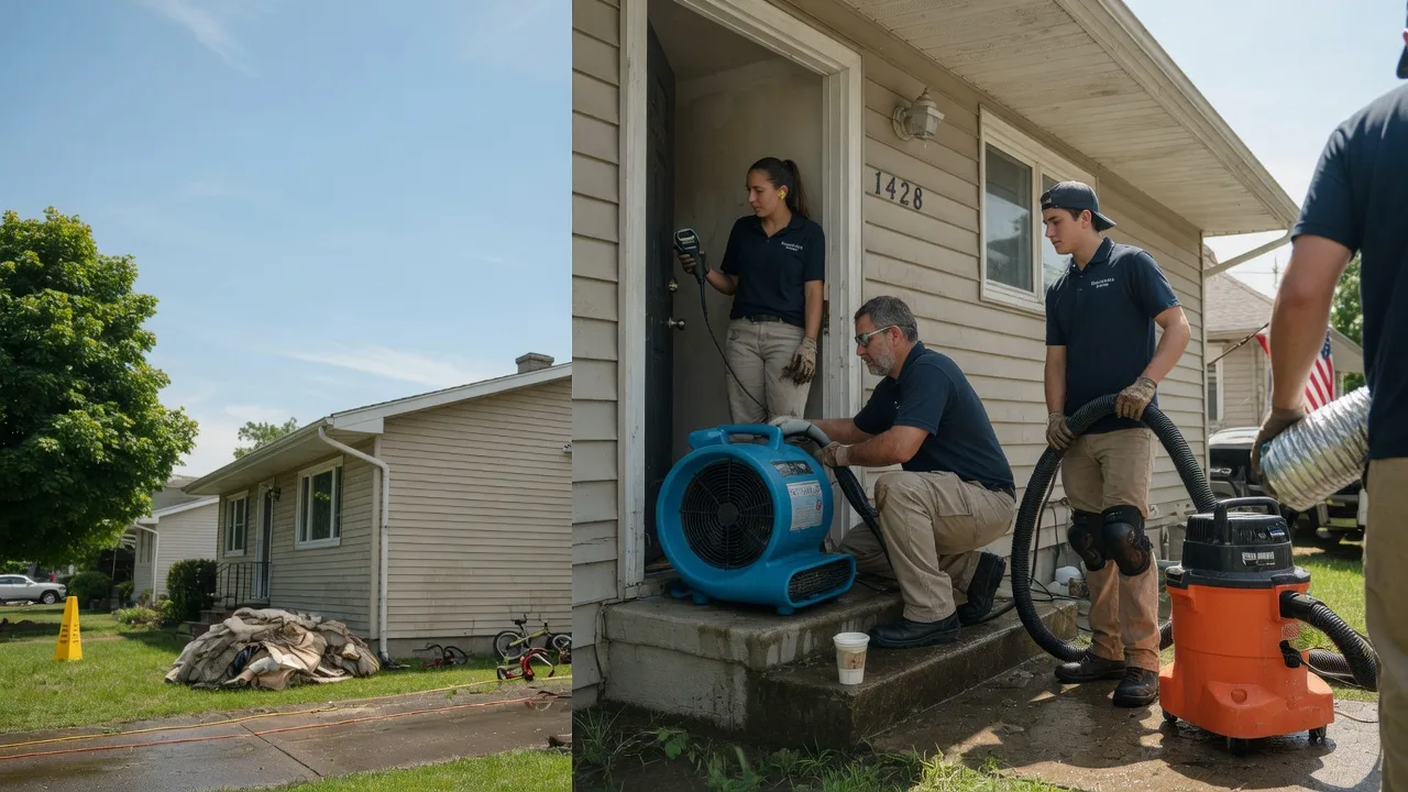 Water Damage Restoration in Woodstock, IL near me